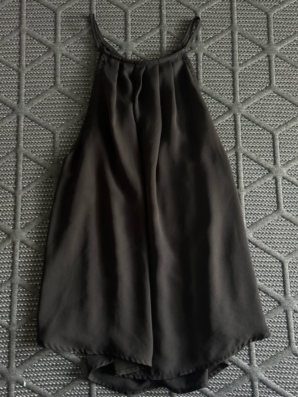 Alyx Black High-Neck Halter Blouse